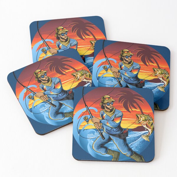 Item preview, fishing man in the sea designed and sold by TFX Creative.