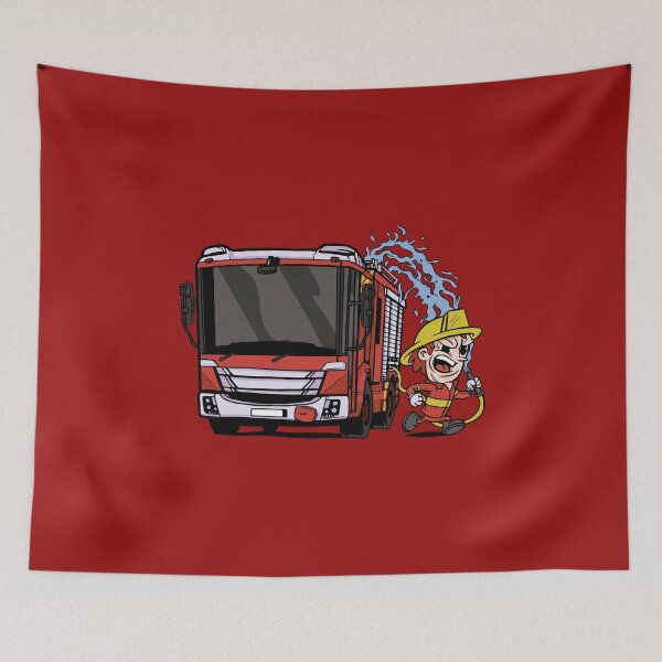 Item preview, fire department child designed and sold by DerSenat.