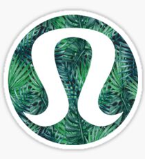Pegatina lulu lemon logo