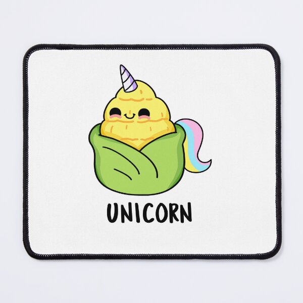 Item preview, Unicorn Funny Baby Corn Puns designed and sold by punnybone.