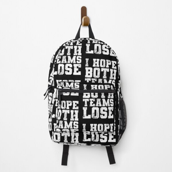 Item preview, I Hope Both Teams Lose Funny Sports Fan designed and sold by juvajay.