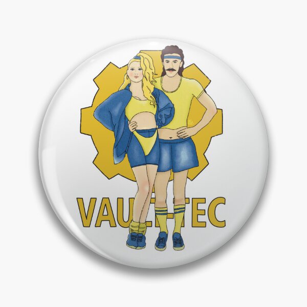 Item preview, Vault Tec in the 80s (Logo Version) designed and sold by ArtByPokey.