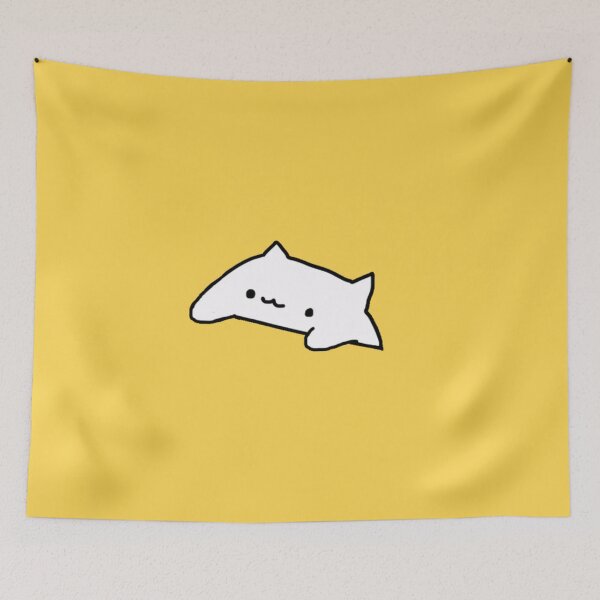 Item preview, Cute yellow bongo cat designed and sold by sunii-berry.