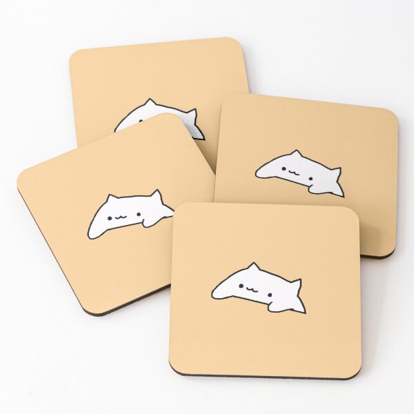 Item preview, Cute pastel yellow bongo cat designed and sold by sunii-berry.