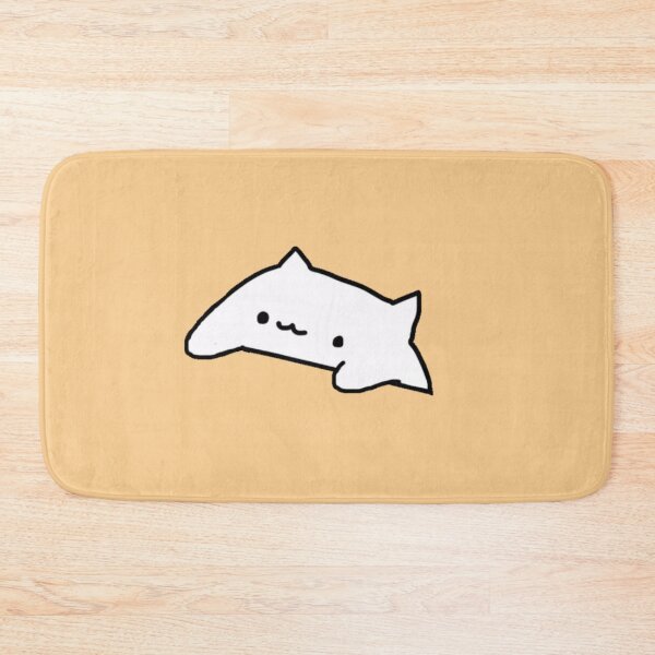 Item preview, Cute pastel yellow bongo cat designed and sold by sunii-berry.