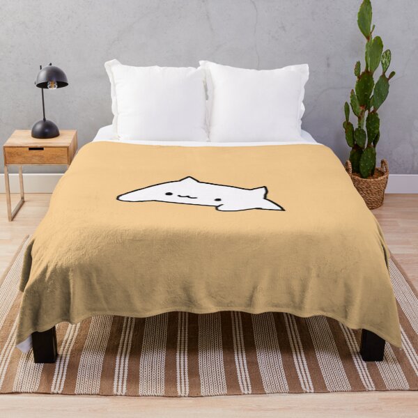 Item preview, Cute pastel yellow bongo cat designed and sold by sunii-berry.