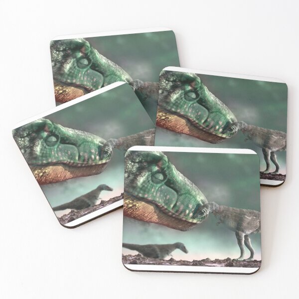 Item preview, T Rex With Juveniles designed and sold by magarlick.