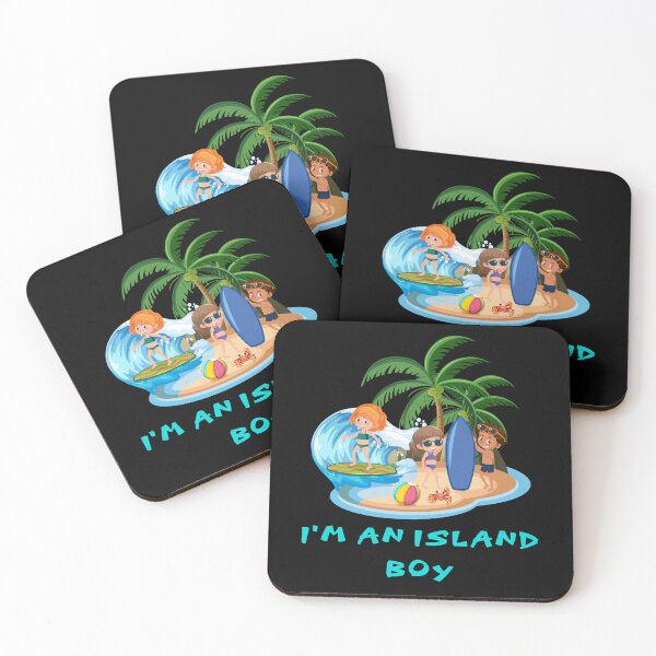 Item preview, I'm an island boy designed and sold by The Love Quill.