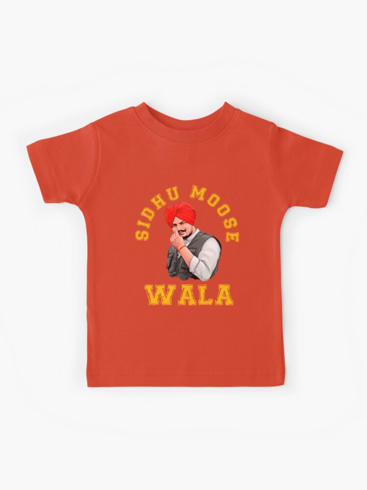 Buy Sidhu Moose Wala T-shirt for Men, Sidhu Moose Wala Women V Neck Shirt, Sidhu  Moose Wala Shirt for Kids, Unisex Sidhu Moose Wala Shirt 0786 Online in  India 