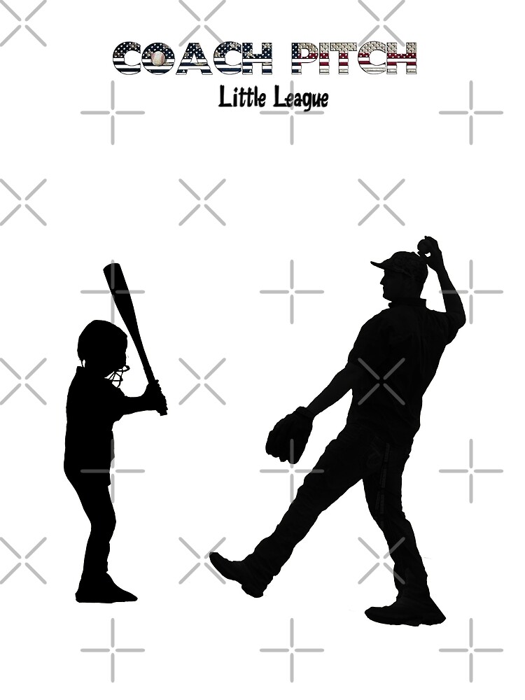 "Coach Pitch Little League" Poster for Sale by lueodom Redbubble