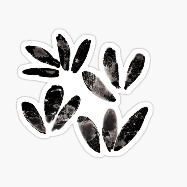 Feuilles 8 Sticker