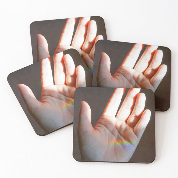 Item preview, Helping Hand Holding a Rainbow designed and sold by Nalinne Jones.