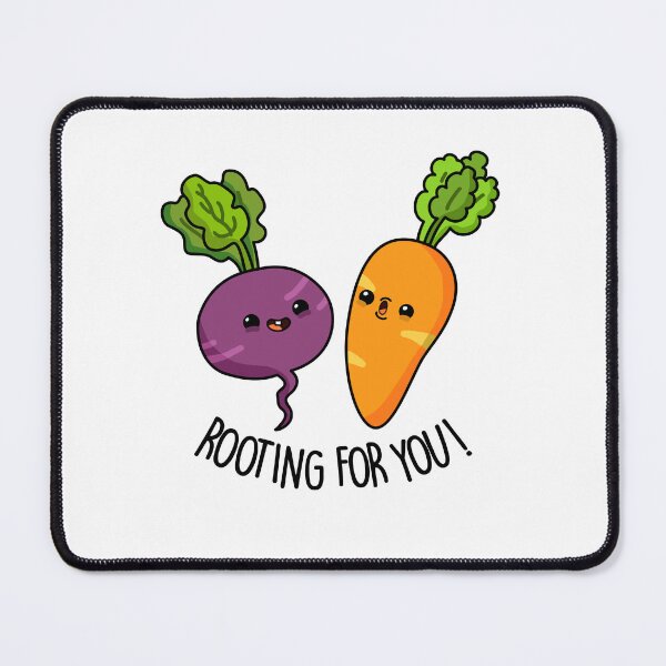 Item preview, Rooting For You Funny Veggie Puns  designed and sold by punnybone.