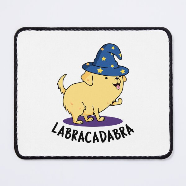 Item preview, Labra-cadabra Funny Labrador Dog Puns  designed and sold by punnybone.