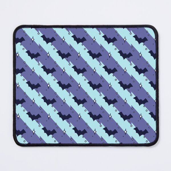 Item preview, Icy Bat Stripes designed and sold by PatternsaPlenty.