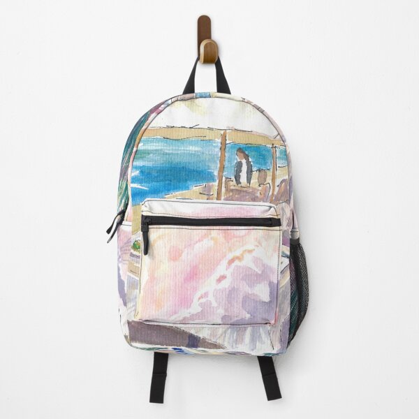 Item preview, Mediterranean Seaview during Romantic Afternoon at Bar La Mer designed and sold by artshop77.