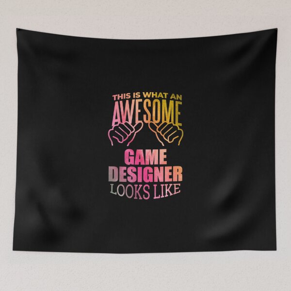 Item preview, Game Designer Funny Saying In Watercolor Classic T-Shirt designed and sold by ayeshadanaqws.