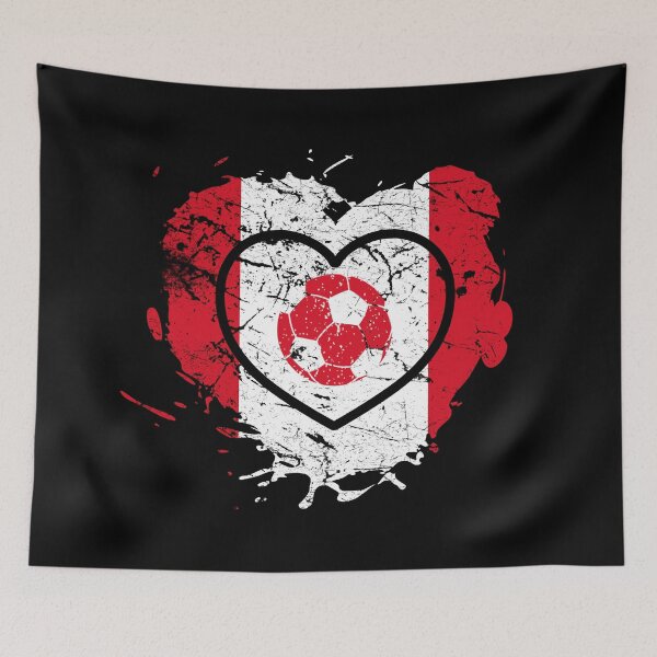 Item preview, I Love Peru, I Love Football designed and sold by Dubbra.