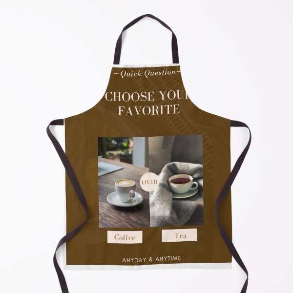 Item preview, Coffee over tea anyday anytime question designed and sold by TheDazedDreamer.