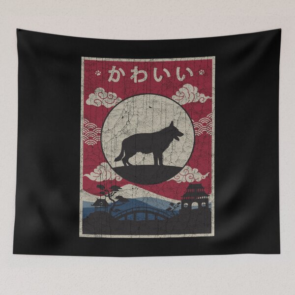 Item preview, Japanese King Shepherd Kawaii designed and sold by rafaeltto.