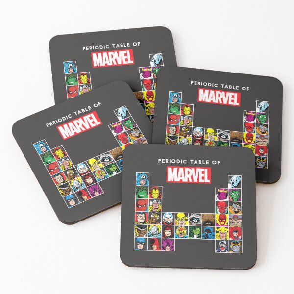Item preview, Periodic Table Of Heroes Retro   designed and sold by earingsamickt.
