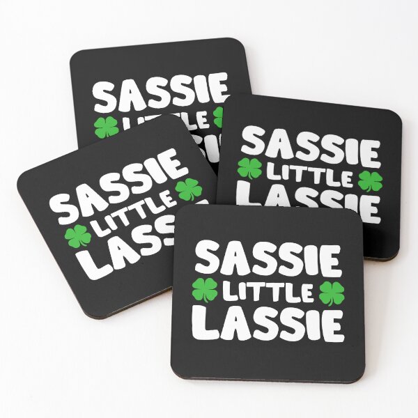 Item preview, Sassie Little Lassie St Patrick's Day Shamrock designed and sold by juvajay.