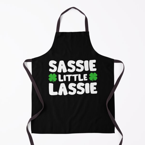 Item preview, Sassie Little Lassie St Patrick's Day Shamrock designed and sold by juvajay.