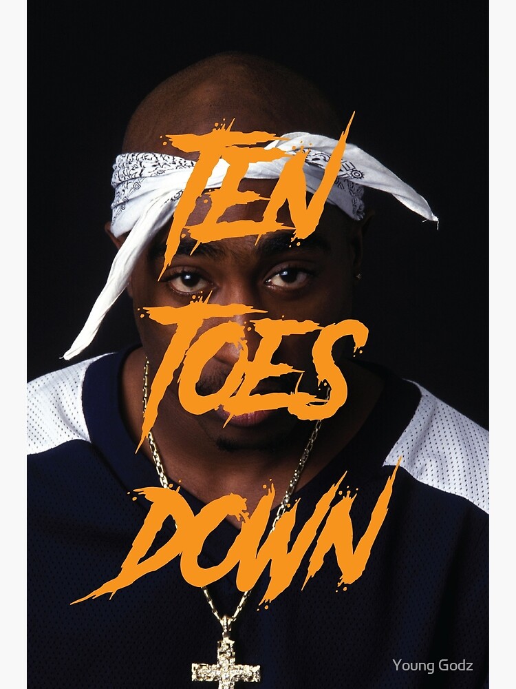  ten toes down art print for sale by jmacintosch redbubble