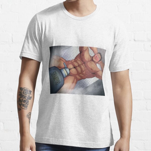 Bara Tiddies And Abs Sexy Six Pack Bara Muscular Beefcake Hunk Bara T Shirt For Sale By 7347
