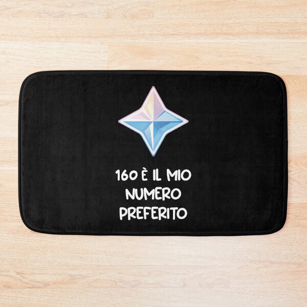 Item preview, "160 (primogems) è il mio numero preferito" da Genshin Impact designed and sold by EryaMoon.