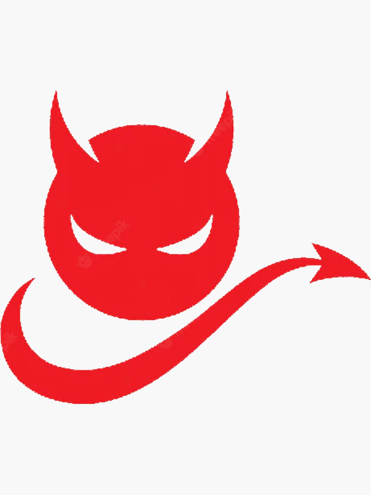 "Horns Up Design From Hell" Sticker for Sale by Gwydionss Redbubble