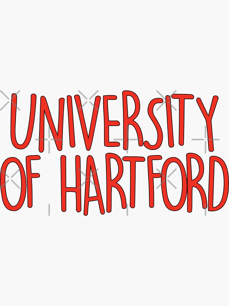 university-of-hartford-uhart-sticker-for-sale-by-annabelsbelongs