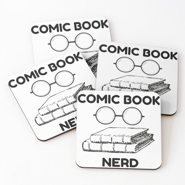 Item preview, COMIC BOOK NERD - Funny designed and sold by oldschoolway.