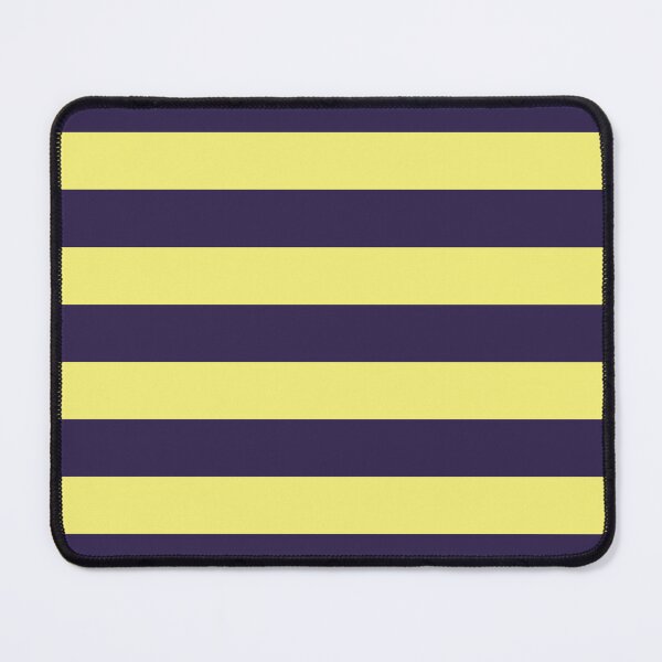 Item preview, Medium NAVY BLUE and YELLOW Horizontal STRIPES designed and sold by RachelMacht.
