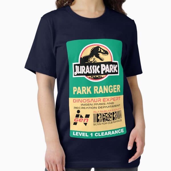 Vista previa del artículo con la obra «Tarjeta de guardaparques de Jurrassix Park», diseñado y vendido por KyungFloresSZ.