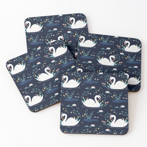 Item preview, Beautiful Elegant Swan Pattern designed and sold by Haxino.