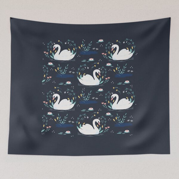 Item preview, Beautiful Elegant Swan Pattern designed and sold by Haxino.