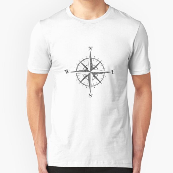 Compass Rose Slim Fit T-Shirt