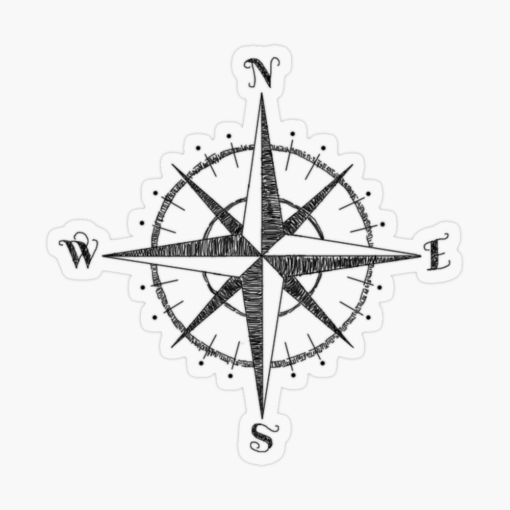 Compass Rose. Poster Print by Granger Collection - Item