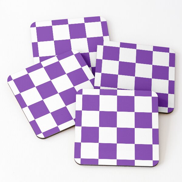 Item preview, Purple Checkmate designed and sold by RetroCave.