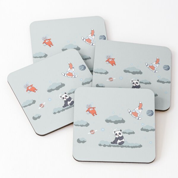 Item preview, Sweet Dreams Panda Playing With Space Animals designed and sold by artado.