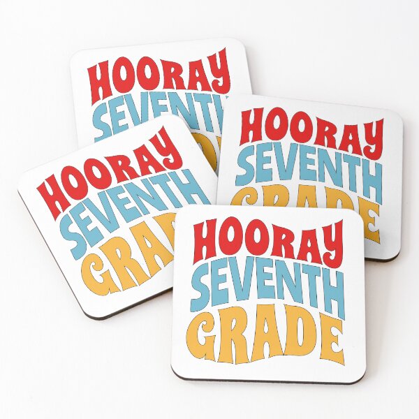 Item preview, Hooray seventh Grade 7th Grader Teacher Back to School designed and sold by SocialLook.
