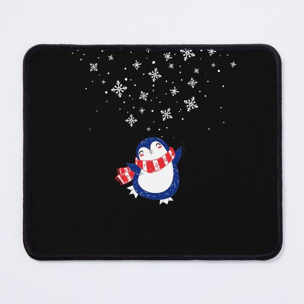 Artikelvorschau, Cute Penguin with Snow by Onewalk entworfen und verkauft von Onewalkdesign.
