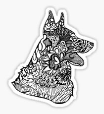 German_Shepard Sticker