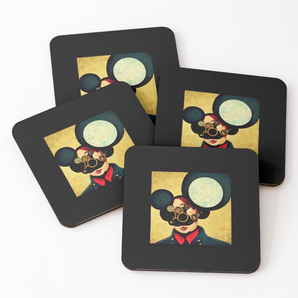 Item preview, Steampunk Captain wearing Mickey Ears designed and sold by aiartfuturist.