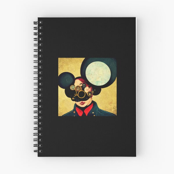 Item preview, Steampunk Captain wearing Mickey Ears designed and sold by aiartfuturist.