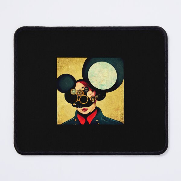 Item preview, Steampunk Captain wearing Mickey Ears designed and sold by aiartfuturist.
