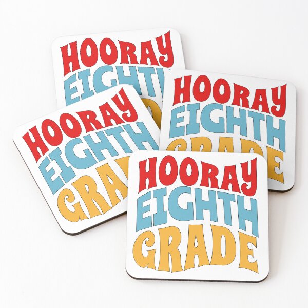 Item preview, Hooray Eighth Grade 8th Grader teacher Back to school designed and sold by SocialLook.