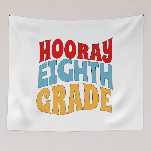 Item preview, Hooray Eighth Grade 8th Grader teacher Back to school designed and sold by SocialLook.