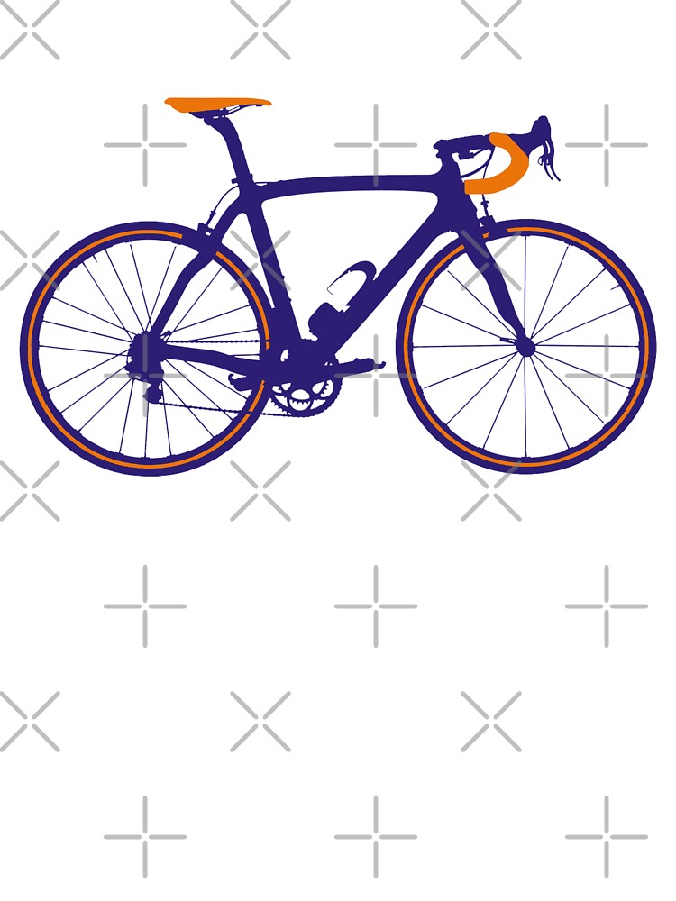 Discover Bike Pop Art (Purple & Orange) Onesie